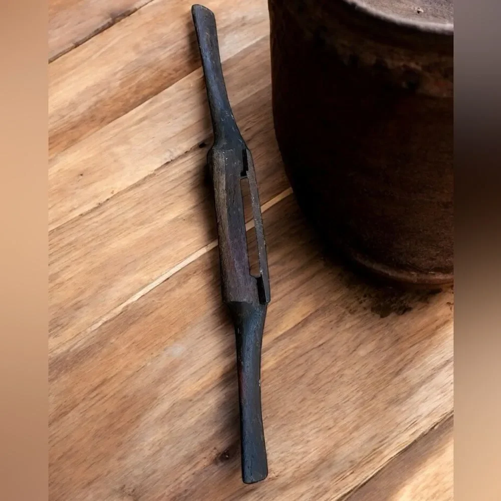 Spoke Shave Tool Vintage Antique Woodworking Plane Collectible Hand Tool Decor